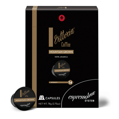 Vittoria Coffee Mountain Grown Coffee Capsules - Espressotoria® System
