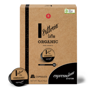 Vittoria Coffee Organic Coffee Capsules - Espressotoria® System