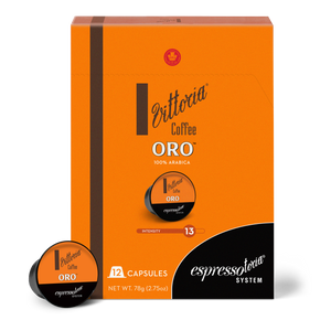 Vittoria Coffee Oro™ Coffee Capsules - Espressotoria® System