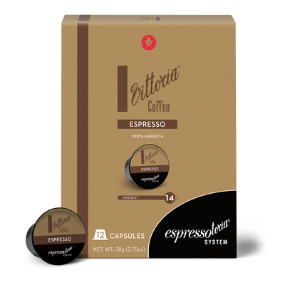 Vittoria Coffee Espresso Coffee Capsules - Espressotoria® System